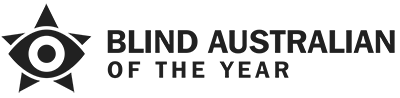 Blind Australian of the Year logo